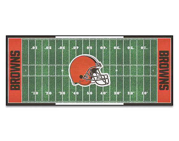 Cleveland Browns Football Field Runner - NFL – JAVI Sports