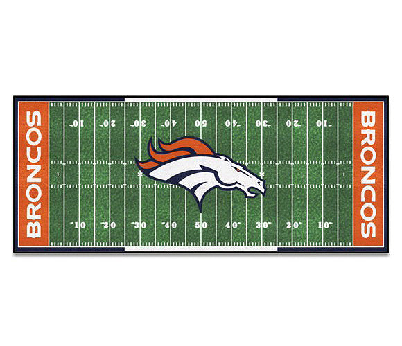 Denver Broncos Football Field Runner - NFL