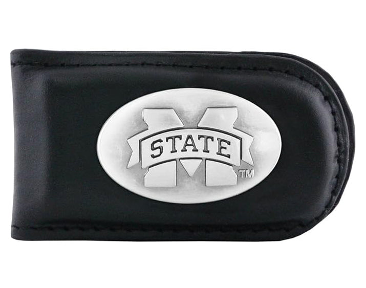 Mississippi State Bulldogs Leather Money Clip - NCAA