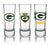 Green Bay Packers Shot Glass Set - NFL