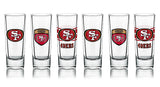 San Francisco 49ers Shot Glass Set - NFL