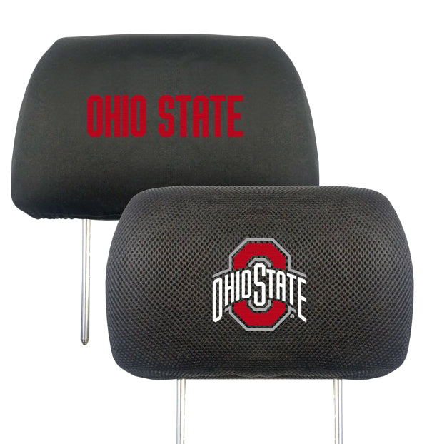Ohio State Buckeyes Embroidered Headrest Covers - NCAA