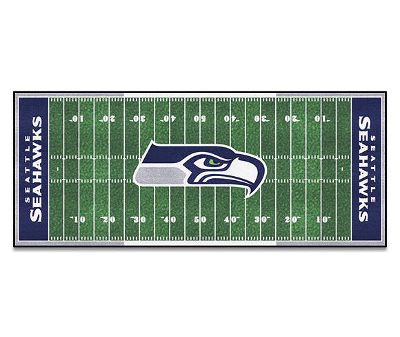 Seattle Seahawks Football Field Runner - NFL