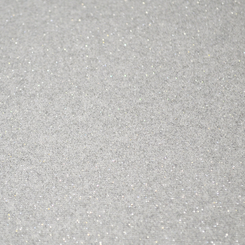 White Metallic Glitter Vinyl Fabric - 5-Star Vinyl