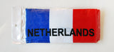 Netherlands Flag Print Scarf