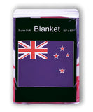 New Zealand Flag Fleece Blanket - 50