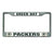 Green Bay Packers Chrome License Plate Frame - NFL