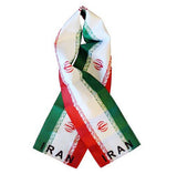 Iran Flag Print Scarf