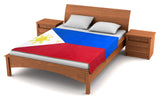 Philippines Flag Fleece Blanket 80