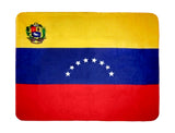 Venezuela Flag Fleece Blanket - 50