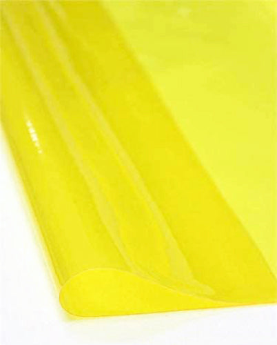 Yellow Tinted Clear Vinyl 10-Gauge Multipurpose Fabric - 5-Star Fabrics
