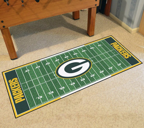 Green Bay Packers Football Field Runner - NFL