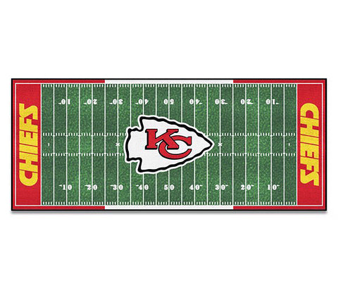 Kansas City Chiefs Football Field Runner - NFL