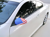 Car Mirror Covers - U.S. American Flag