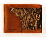 Penn State Nittany Lions Bifold Realtree Max-5 Camo & Leather Wallet - NCAA