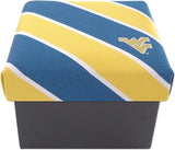 West Virginia Mountaineers Tie, Pocket Square & Cufflinks Box Set - NCAA