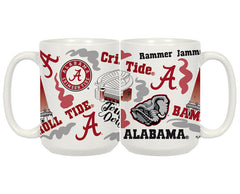 Alabama Crimson Tide Grande Ceramic Mug - NCAA