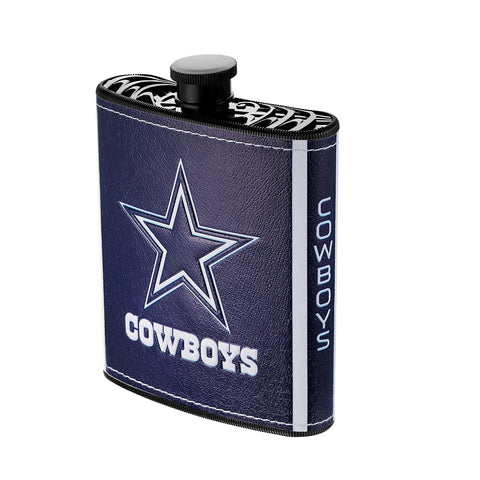Dallas Cowboys 7oz Plastic Hip Flask - NFL