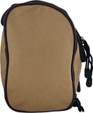 Georgia Bulldogs Zep-Pro Men's Khaki Canvas Dopp Kit Travel Bag - NCAA