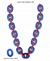 Atlanta Braves Jumbo Fan Chain Necklace - MLB