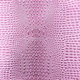 Light Pink Faux Gator Leather Fabric - 5-Star Vinyl