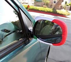 Mexico Flag Car Mirror Covers