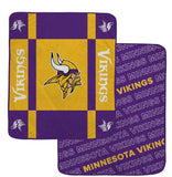 Minnesota Vikings Reversible Fleece Blanket - NFL