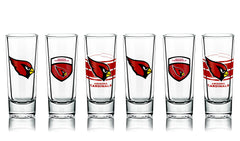 Arizona Cardinals Shot Glass Set - NFL