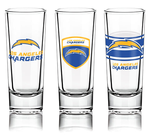 Los Angeles Chargers Shot Glass Set - NFL