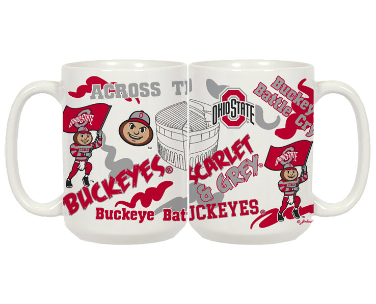 Ohio State Buckeyes Grande Ceramic Mug - NCAA
