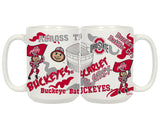 Ohio State Buckeyes Grande Ceramic Mug - NCAA