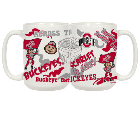 Ohio State Buckeyes Grande Ceramic Mug - NCAA