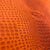 Orange Faux Gator Leather Fabric - 5-Star Vinyl