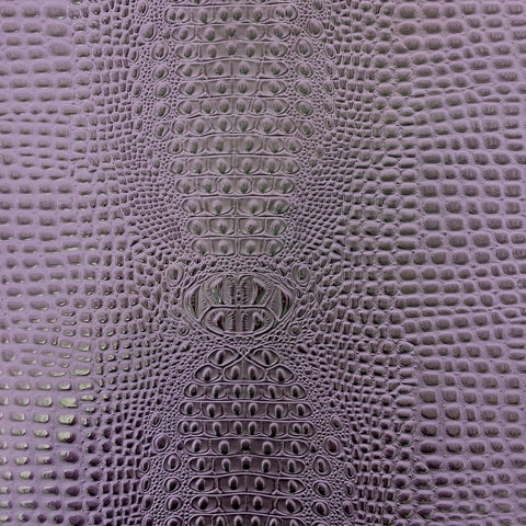Purple Faux Gator Leather Fabric - 5-Star Vinyl