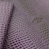 Purple Faux Gator Leather Fabric - 5-Star Vinyl