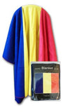 Romania Flag Fleece Blanket - 50