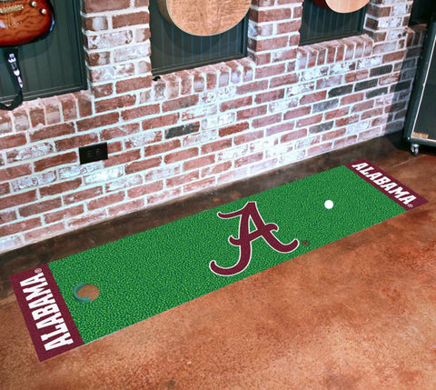 Alabama Crimson Tide Putting Green Mat - NCAA