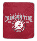 Alabama Crimson Tide Ultra Soft Fleece Blanket - NCAA