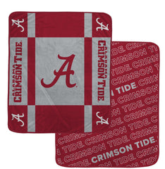 Alabama Crimson Tide Reversible Fleece Blanket - NCAA