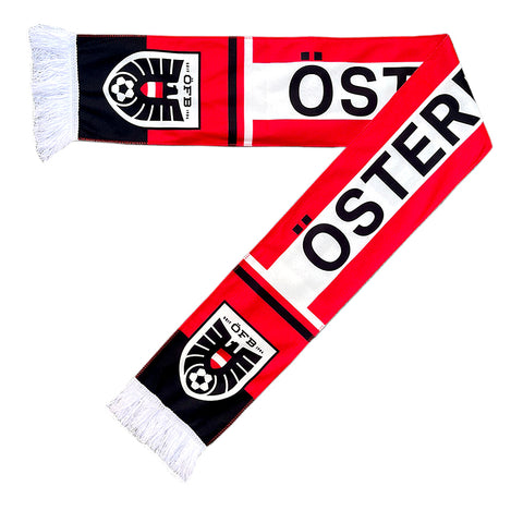 Austria National Team Soccer Scarf