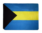 Bahamas Flag Fleece Blanket - 50