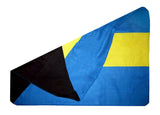 Bahamas Flag Fleece Blanket - 50