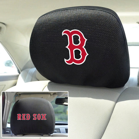 Boston Red Sox Embroidered Headrest Covers - MLB