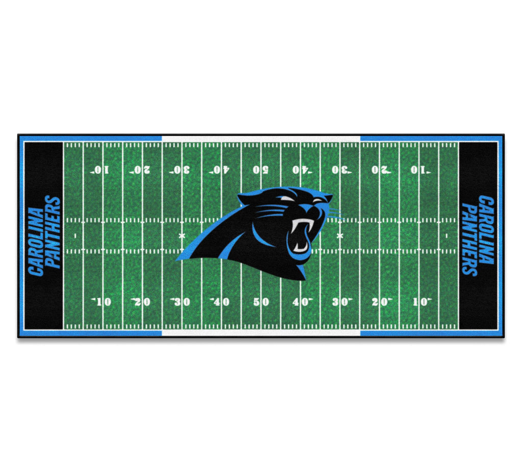 Carolina Panthers Football Field Runner - NFL