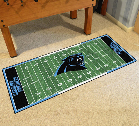 Carolina Panthers Football Field Runner - NFL