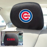 Chicago Cubs Embroidered Headrest Covers - MLB