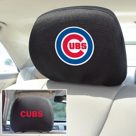Chicago Cubs Embroidered Headrest Covers - MLB
