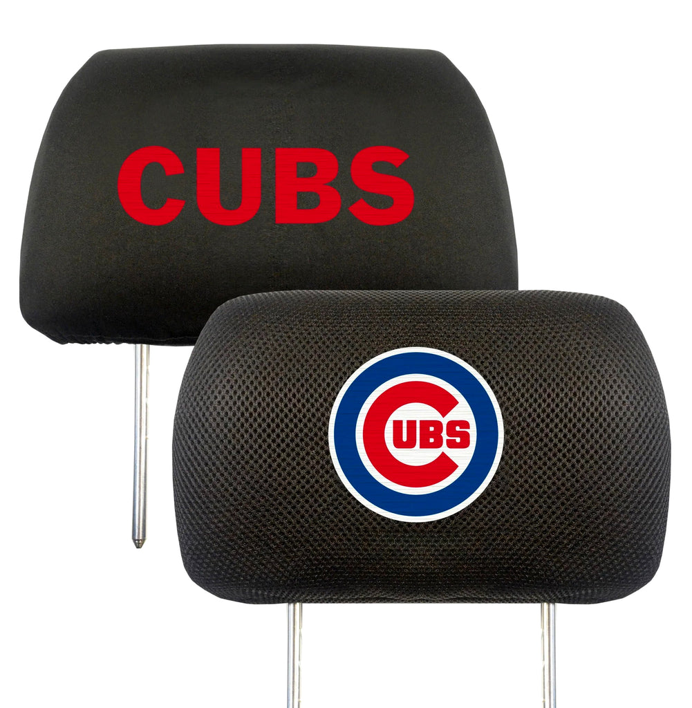 Chicago Cubs Embroidered Headrest Covers - MLB