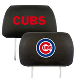 Chicago Cubs Embroidered Headrest Covers - MLB