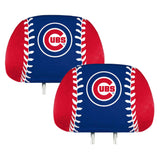 Chicago Cubs Printed Headrest Covers - MLB